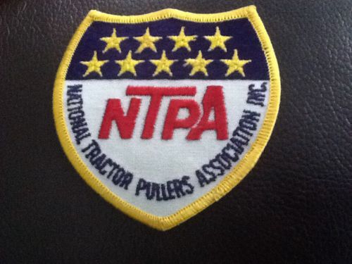 Vintage national tractor pullers association ntpa patch