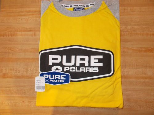 Pure polaris racing long sleeve snowmobile atv  shirt xxl