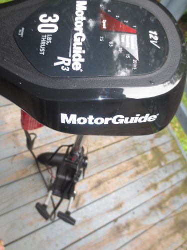 Mercury marine motor guide r 3 30 lbs 12volt 5 speed   nos