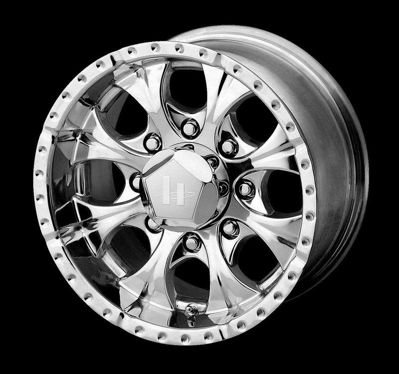 17" helo he791 chrome rims and 315-70-17 falken tires for 2002 ford f250 + lugs