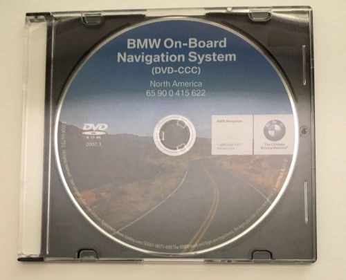 Bmw on-board navigation system (dvd-ccc) north america (65 90 0 415 622) 2007.1