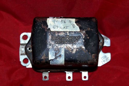Delco remy voltage regulator  - 12vn - 6g - 1958-1965 chevrolet gmc ihc trucks