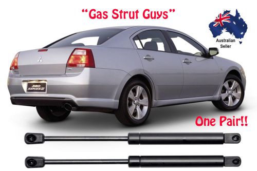2 x new gas struts suit mitsubishi 380 boot 2005 to 2008 oem quality new pair