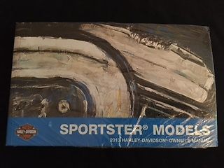 Sportster models 2013 harley-davidson owner&#039;s manual