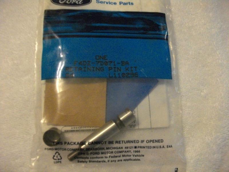 Ford nos parking pawl shaft retaining pin kit  f4dz-7d071-ba