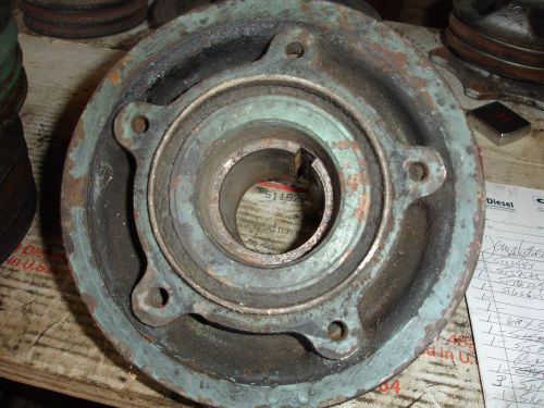 Inline 71 &amp; v-71/92 detroit diesel front crankshaft dampered pulley, 5170453