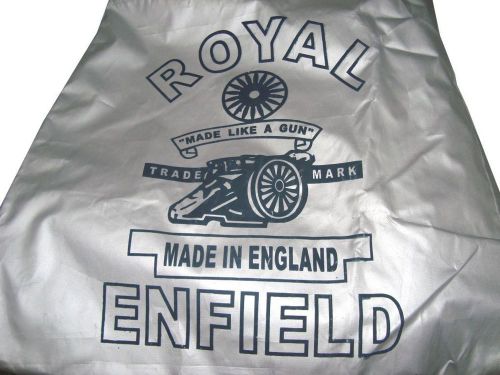 Premium all weather body cover made like a gun logos for royal enfield
