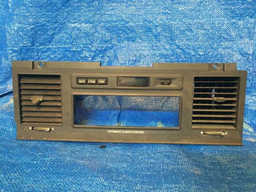 1990-1994 lincoln town car climate control bezel