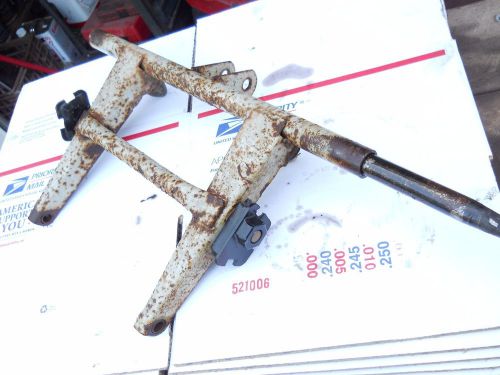 Skidoo 1980 5500 snowmobile parts: rear susp- rear h frame