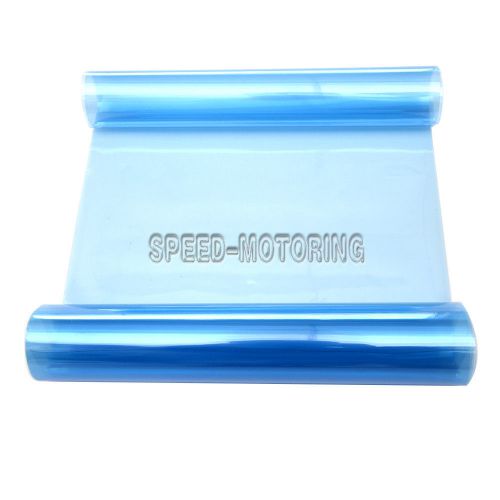 120cm*30cm  light blue car headlight tail lights film light sticker change color