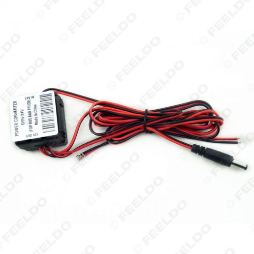 Truck power supply electrical converter transformer with coaxial power connector