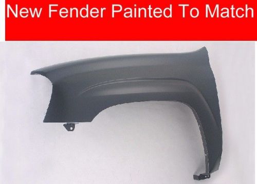 New 2002-2009 chevy trailblazer front fender painted to match
