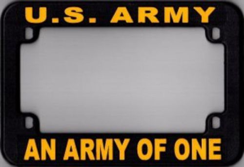 U.s. army plastic motorcycle license plate frame