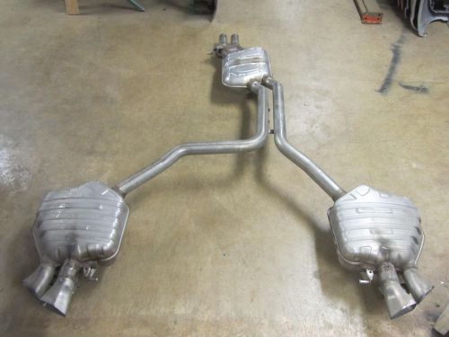 14 15 audi a8 s8 vr exhaust system *oem* original used!!