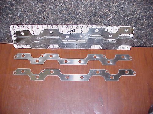 2 new jesel sb2.2 chevy shaft roller rocker arms shims .025&#034; thick cometic dei