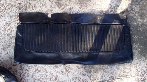 1968 mustang back seat parts coupe + convertible