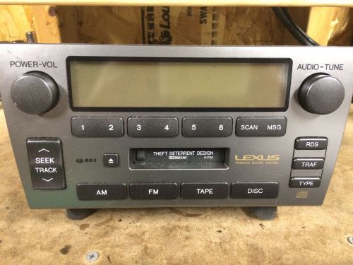 Lexus gs300 sportdesign pioneer radio unit 86120-3a810