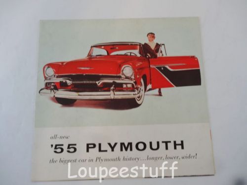 1955 plymouth dealer&#039;s sales brochure  l308