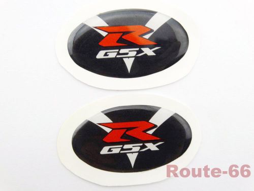 2x fuel tank fairing 3d emblem decals for suzuki gsxr motorcycles models custom