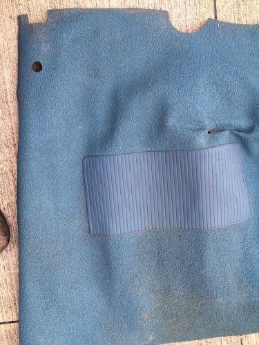 1959 1960 oldsmobile floor mat blue