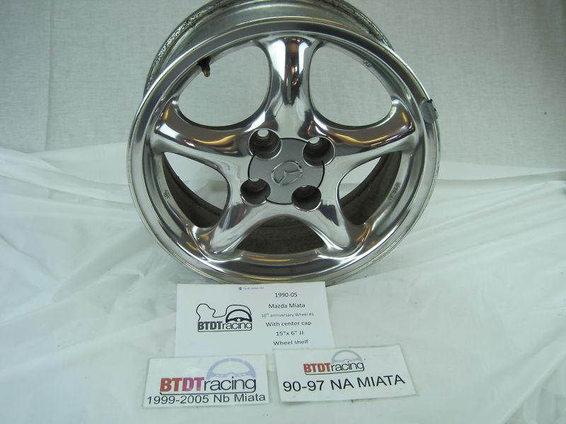 Mazda miata 10th anniversay wheel with center cap #1