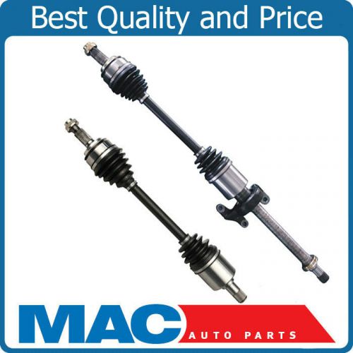 Cv drive axle shaft assembly left right side pair for 12-15 civic 1.8l man tr
