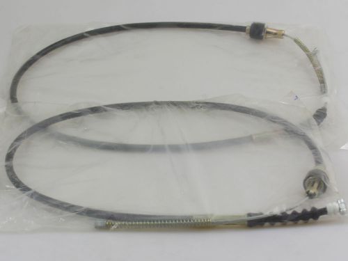 New toyota corolla ke30 1970 - 1981  rear hand break cable lh&amp;rh 2 pieces