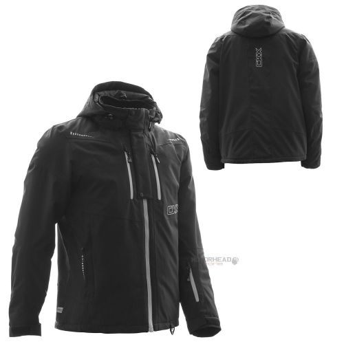 Snowmobile ckx element jacket men black silver large snow winter coat adult