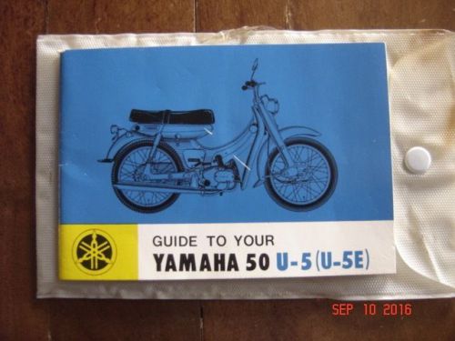 Vintage yamaha u-5  u-5e 50 owner’s manual