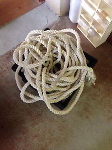 150 feet of 3/4 inch nylon rope
