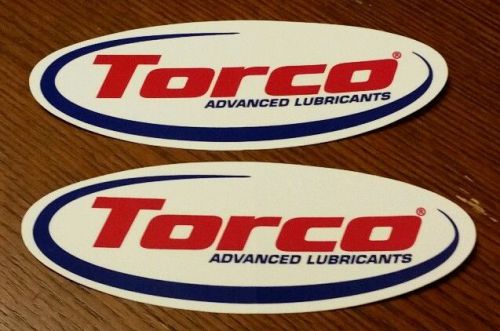 Torco lubricant racing decals stickers offroad mint diesel nhrda crawl truck