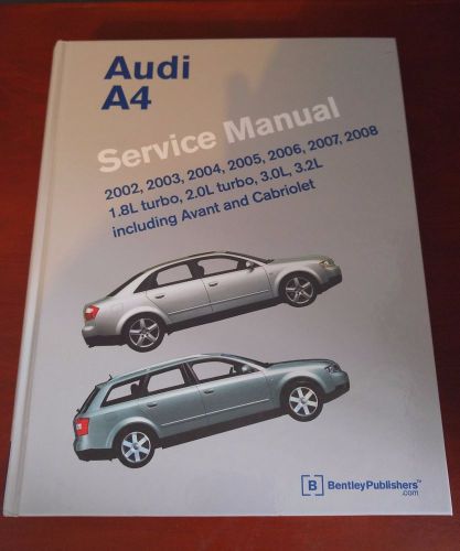 Audi a4 bentley service manual