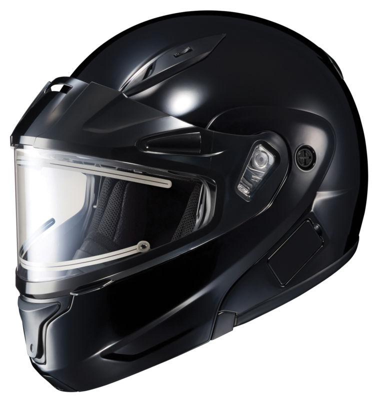 Hjc cl-max ii snowmobile snow helmet electric shield black xlarge