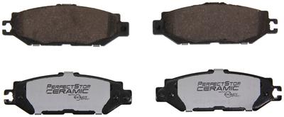 Perfect stop ceramic pc613 brake pad or shoe, rear