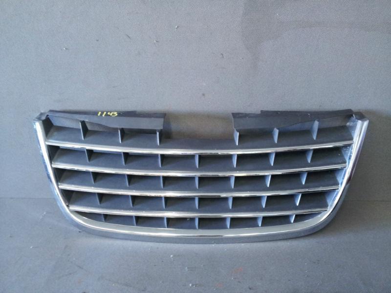 2008-2009 chrysler town country front radiator grille 05113127aa original oem