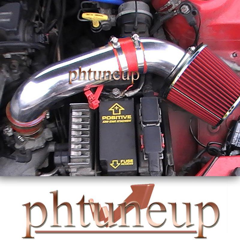 Red 1995-2000 plymouth breeze 2.0 2.0l 2.4 2.4l air intake kit systems + filter