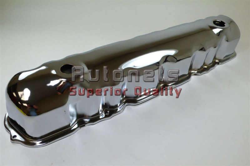 Chrome steel ford 144-170-200-250 6 cylinder valve cover 1960-80  mustang falcon