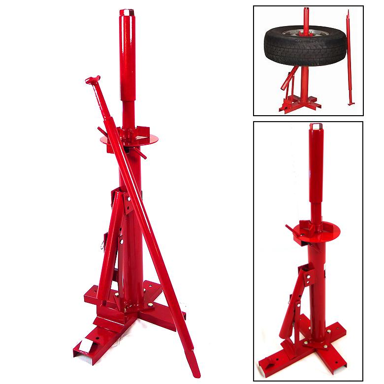 Manual portable tire changer mount home garage farm wheel demount tires changer