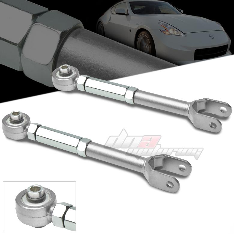 09-13 370z z34/gtr/gt-r/08+g37 v36 silver adjustable rear camber suspension kit
