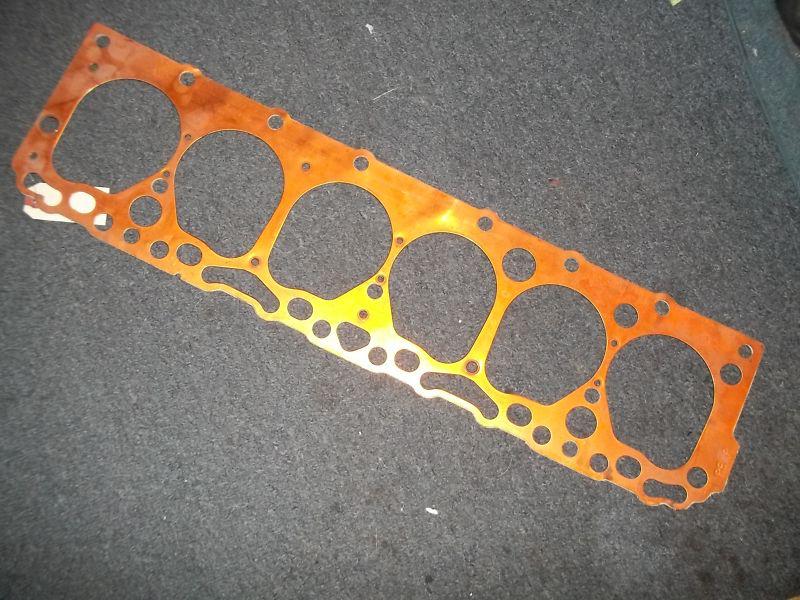 Nos 1959 chevrolet series 6 truck 6 cylinder head gasket v3210c copper clad