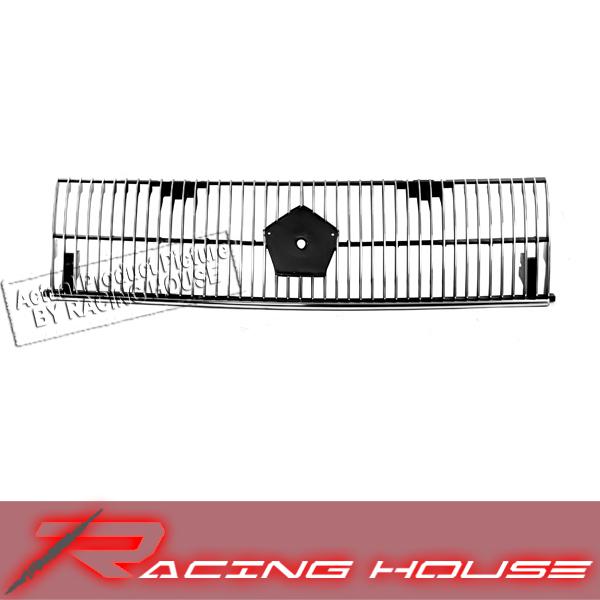 93-95 chrysler lebaron 2d coupe chrome lx gtc grille grill assembly replacement