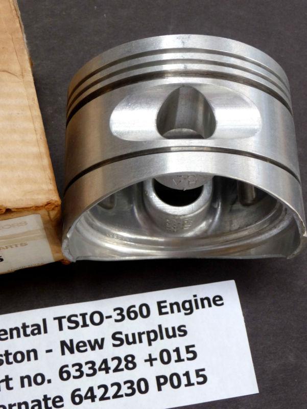 New surplus fuel injected continental tsio-360 aircraft piston pn. 633428 +015