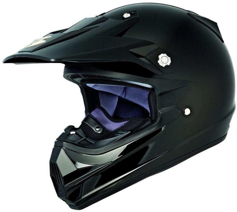 Scorpion vx-24 snowmobile helmet - solid gloss black - sm
