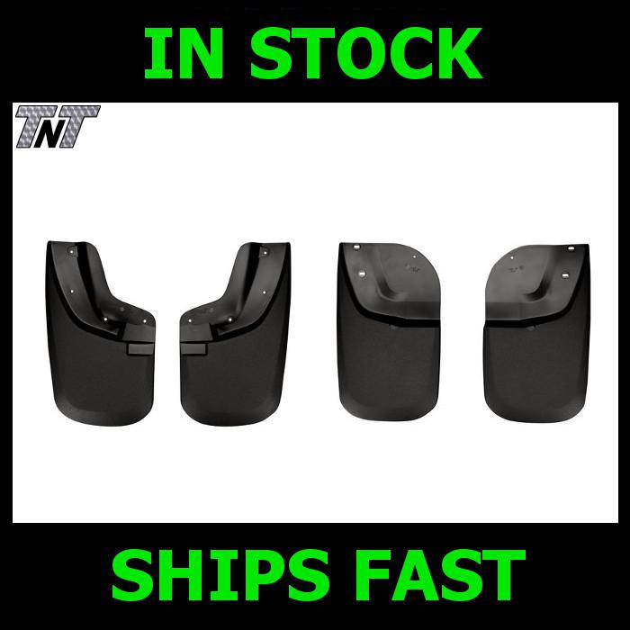 11 - 12 ford f250 f350 super duty husky liners mud guards with flares front back