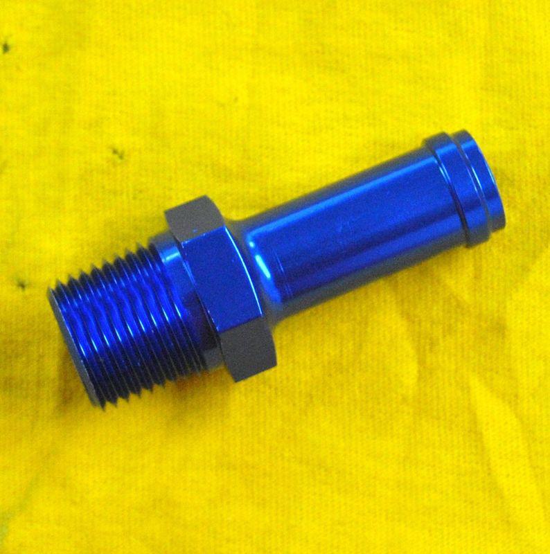 Pro series 1 inch od hose barb end nipple to 1" npt fitting straight