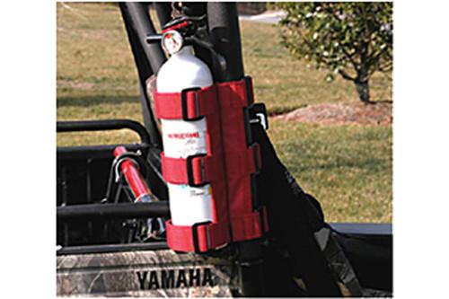 Rugged ridge 63305.20 - universal red utv fire extinguisher holder