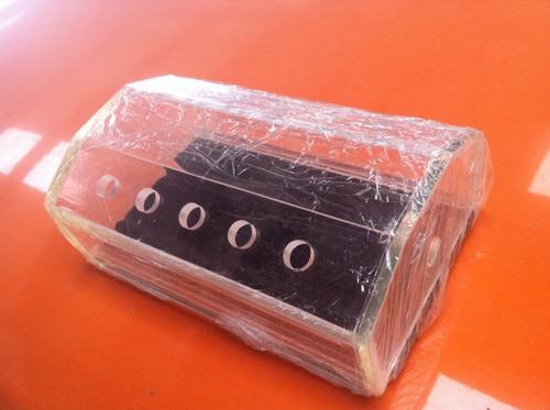Clear  10 switch box only for air ride & hydraulics lowrider hydraulics new