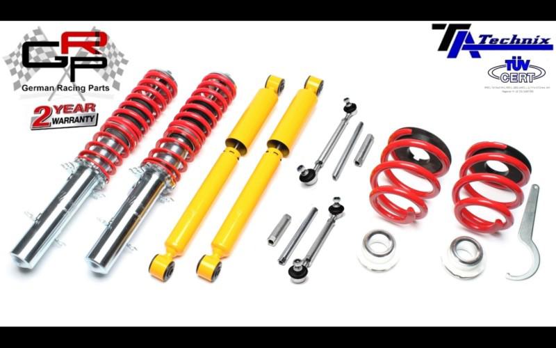 Ta technix adjustable coilover kit for audi tt 8n quattro + short sway bar links