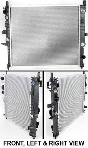 Radiator new mercedes ml class benz ml500 164 chassis 163 mb3010124 1635000003