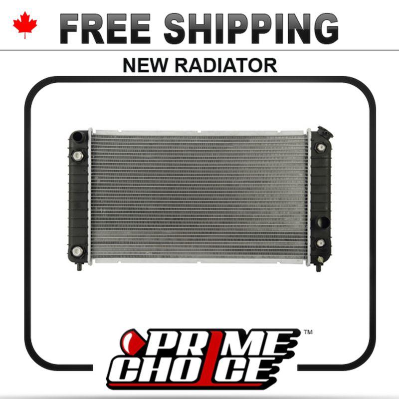 New direct fit complete aluminum radiator - 100% leak tested rad for 4.3l